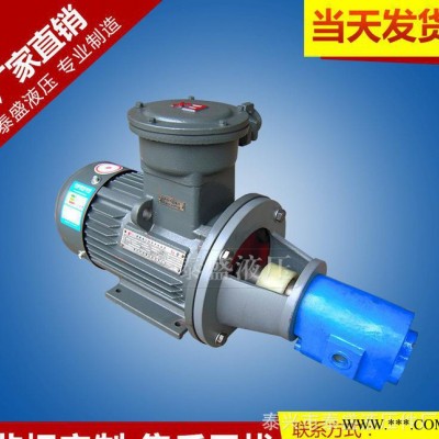 WBZ-B125FB卧式电动齿轮泵 泰盛油泵防爆电机组图2