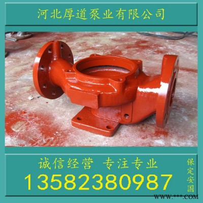 消防泵喷淋泵底座泵头泵体蜗壳泵盖上盖连体接端盖下盖法兰叶水轮图2
