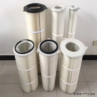 供应滤芯 除尘滤筒 **橡胶端盖滤筒 可定制焊接烟尘除尘滤筒质量可靠 滤芯厂家图6