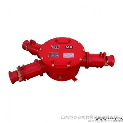 煤矿用隔爆型高压电缆接线盒   BHG1-400/6-2G 矿用高压接线盒图4