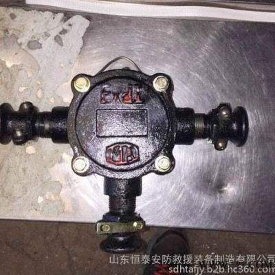 煤矿用隔爆型高压电缆接线盒   BHG1-400/6-2G 矿用高压接线盒图1