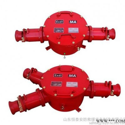 煤矿用隔爆型高压电缆接线盒   BHG1-400/6-2G 矿用高压接线盒图3
