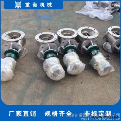 重诺 除尘器旋转卸料器  300*300方形星型卸料器变频防爆电机 生产 316不锈钢卸灰阀图2