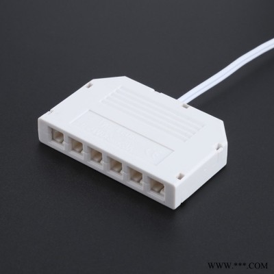 阑祥_LED杜邦接线盒6口位LED分线盒_杜邦分线盒_接续设备_耐大电流分线器厂家现货图3
