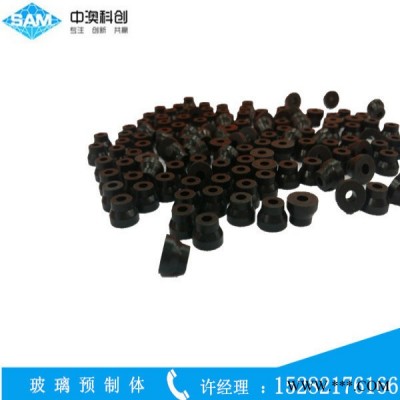 中澳科创FJ16D高温高熔点封接玻璃粉造粒粉用于碳钢不锈钢压缩机端子接线柱玻璃金属封接玻璃管玻璃预制体坯体烧结钛封钽封图5