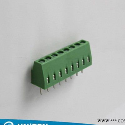 直焊式PCB端子MU1.5H3.81 快速接线端子 铜接线柱图2