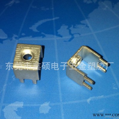 压铆端子 PCB焊接端子M4 螺母接线端子 PCB铜接线柱PCB焊接紫铜铁M3接线M4柱M5冷压电源线路板攻牙台P