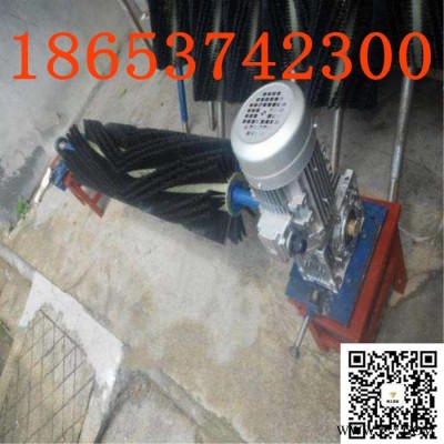电动清扫器清扫皮带机杂质物料 防爆电机毛刷清扫器图6