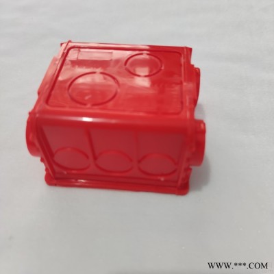 **双色扣拼装盒86型PVC塑料墙壁开关插座接线盒预埋底盒暗盒 PVC接线盒图4