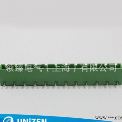公母对插式接线端子公头 7.62间距 PCB端子排 铜接线柱图2