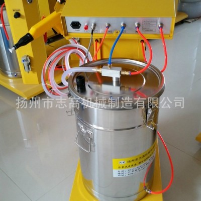 LED接线盒喷塑机 静电粉末喷涂机 金属接线盒涂机 凹槽深角专用喷塑机图7