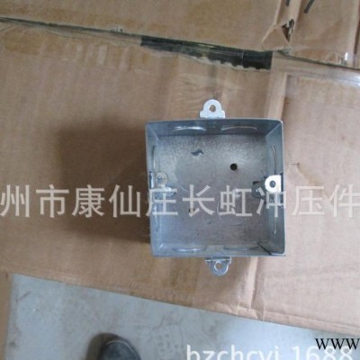 直销 电源金属接线盒 暗装86金属接线盒图2