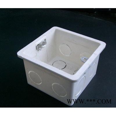 生产 86H50白色pvc接线盒 江山市阻燃接线盒图2