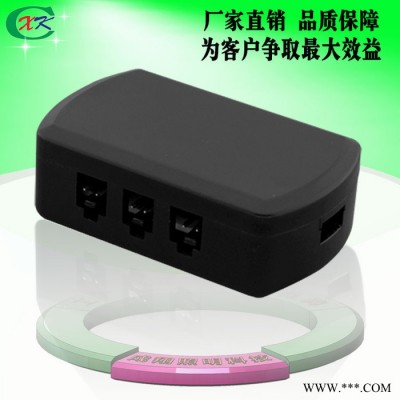 工厂生产led分线盒 6孔灯具照明led分线盒 1拖6位橱柜灯led接线盒图3