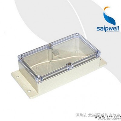 赛普SP-F7-T透明盖自带耳 防水接线盒 ABS接线盒158*90*46mm图1