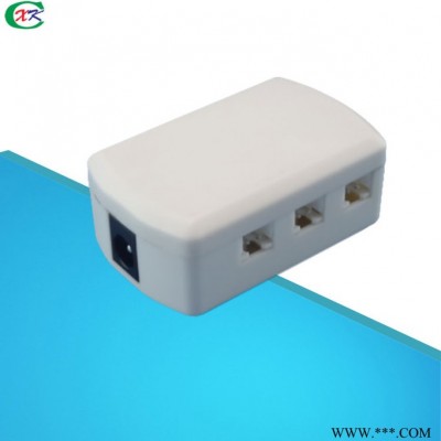 **led灯饰分线盒 1拖6内置DC头led接线盒 led灯必备接线盒图2