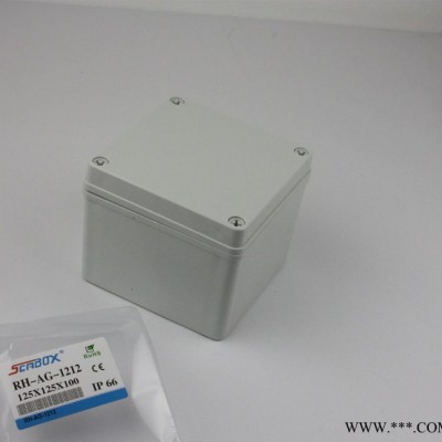 250×150×130mm原材料ABS接线按钮盒 灰白色塑料接线盒图1