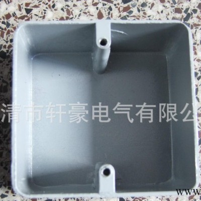 供应86型CH无通无盖防爆普通接线盒图2