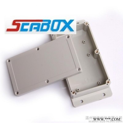 Scabox直销/带耳塑料防水接线盒90×158×46 户外端子分线盒图1
