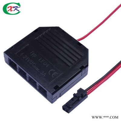 工厂直销led灯具分线盒led 1拖6孔led分线盒 橱柜灯照明lde接线盒图2
