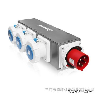 一转三线盒 63A线盒 一分三线盒 一分三接线盒 影视分线盒图2