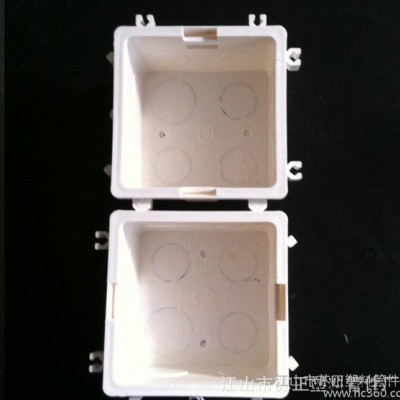 批量销售 **PVC接线盒 工程转用PVC拼装盒 欢迎定做