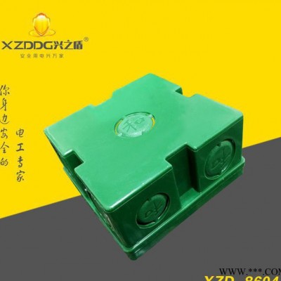 直销 XZD-8604 86型PVC阻燃暗装单联接线盒 开关插座通用