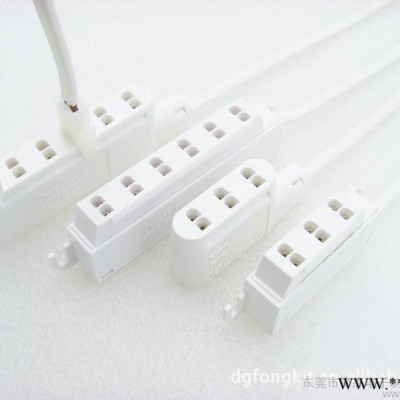 FOK锋杰电子L801A接线器LED灯分线盒系列6孔接线插座多功能接线盒分线盒器**欧洲标准图3
