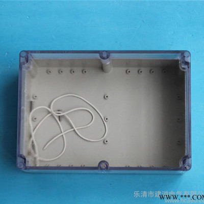 263*182*125户外防水接线盒 透明防水仪表盒 预埋式防水盒IP68图3