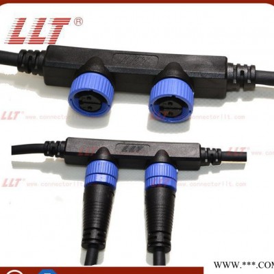 LLT生产M15-2芯注塑接线盒**标准指定专用的防水连接图2