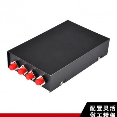 4口FC/ST光纤终端盒 光纤接线盒接续盒熔接盒光缆终端保护图2