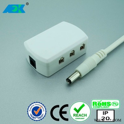 FOK锋杰L803系列 LED接线盒一分几分线器4孔6孔12孔分线盒电源分线器出口欧洲标准图3