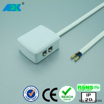 FOK锋杰L803系列 LED接线盒一分几分线器4孔6孔12孔分线盒电源分线器出口欧洲标准图2