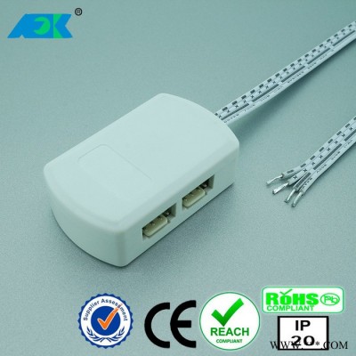 FOK锋杰L901系列 LED接线盒一分几分线器4孔9孔分线盒电源分线器出口欧洲标准图4