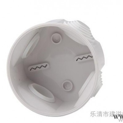 新品ABS防水盒户外接线盒 塑料电缆分线盒80*50 带开孔PVC电源盒图2