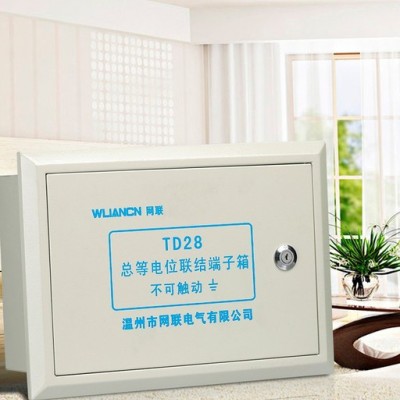 网联电气供应等电位箱 接线箱 等电位 接线端子箱 TD28 等电位接线盒图2