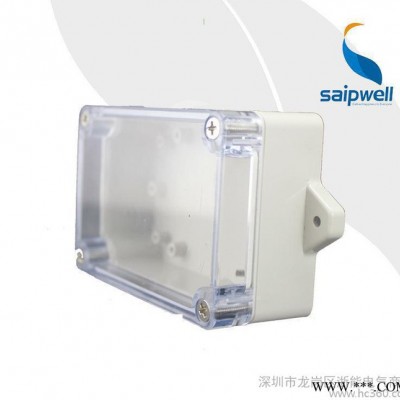 赛普SP-F4-1T透明盖自带耳 塑料防水盒 ABS接线盒100*68*40mm图3