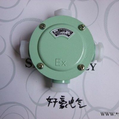 ** AH防爆接线盒 G1 DN25 一寸 隔爆四通接线盒