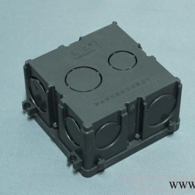 广东汕头汇联电器生产销售PVC阻燃防火耐高温接线盒（暗盒/明盒）86自扣接线盒  任选颜色图2