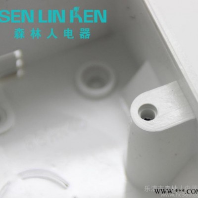 直销加高接线盒86明装底盒40mm深线盒外贸出口产品图2