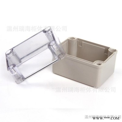 80×110×85mm透明盖塑料防水盒/户外防水接线盒/水表接线盒图2