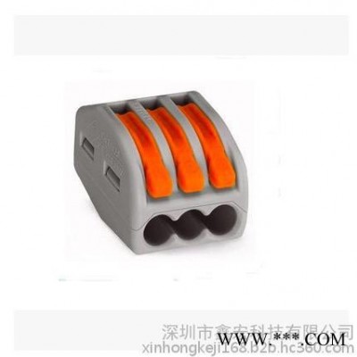 德国进口**WAGO222-413电线连接器软硬导线接线盒万能接线端子
