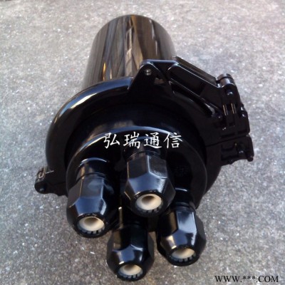 直销热缩型三孔光缆接续盒 两进两出立式24芯光缆接头盒 光纤接线盒图5