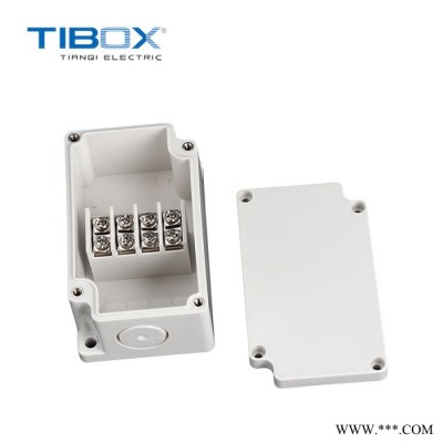 TIBOX**端子防水接线盒户外55*91*43密封箱 ABS塑料盒 IP66图3