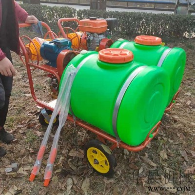家庭用电机带消毒机 手推汽油打药机 华晨推车式汽油喷雾器图8