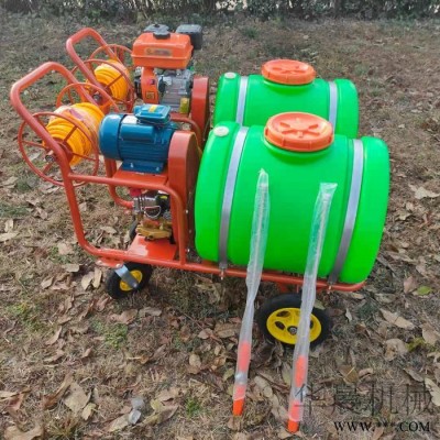 家庭用电机带消毒机 手推汽油打药机 华晨推车式汽油喷雾器图7