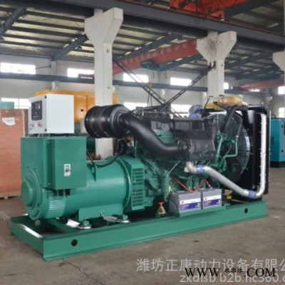 沃尔沃进口350kw柴油发电机组 四保护发电机 纯铜三相380v交流电机图2