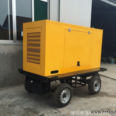 100KW移动拖车柴油发电机组 消防应急工矿备用电源 直销定做图2