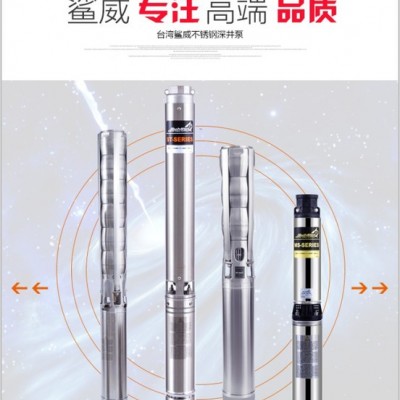 鲨威 家用深井泵水式屏蔽电机进口泵图3