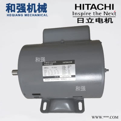 日立EFOU/EFOUP-KR电机250W（1/3HP）功率铝合金外壳电机 0.25KW日立进口马达图2